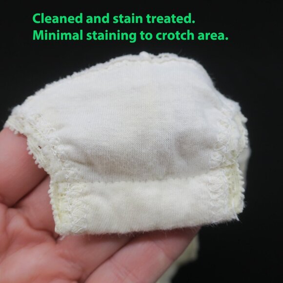 Guy Laroche Vintage 80s Ivory Sheer Lace One Piece Long Sleeve Bodysuit Small - Picture 4 of 5